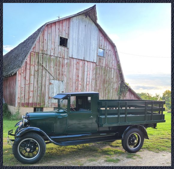 Brain Jensen's 1928 AA Stake Truck