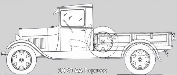 1929 AA 89-A Express and 82-A Closed Cab